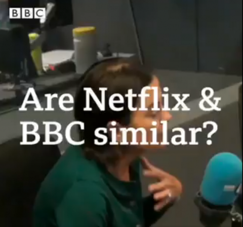 Claire Enders discussed decriminalising TV licence fee evasion on BBC Radio 4’s The Media Show